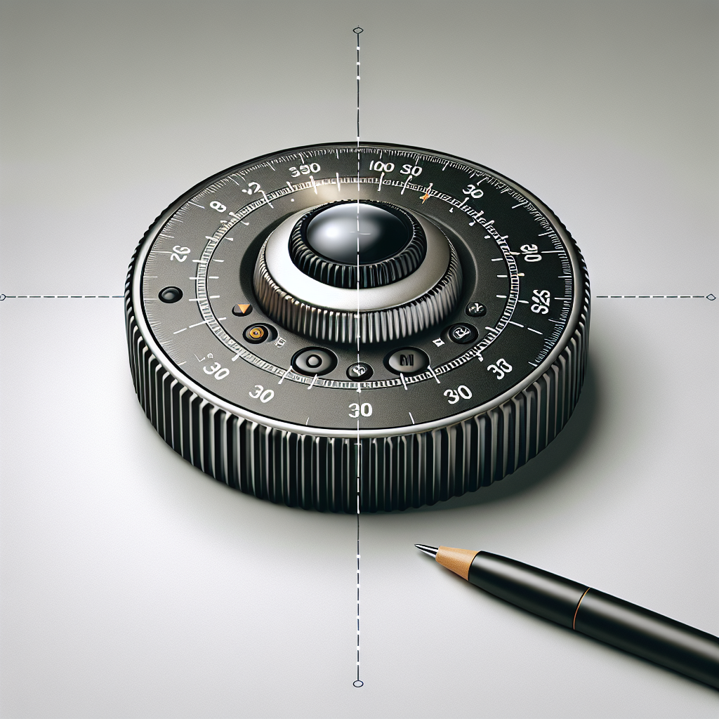 Photorealistic high-resolution product photo of "best ufo detector", on tech workbench with tools, fluorescent lights, r